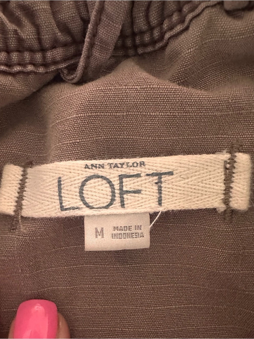 LOFT Utility Jacket in Warm Brown